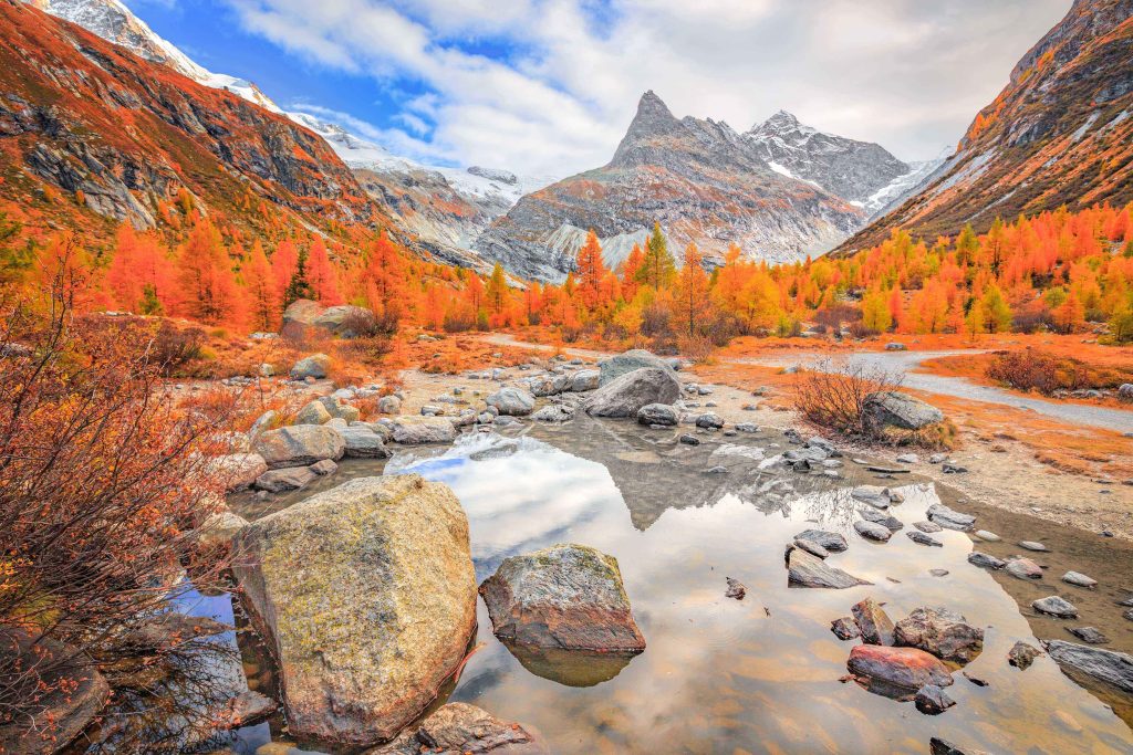 Ferpècle Autumn Reflections