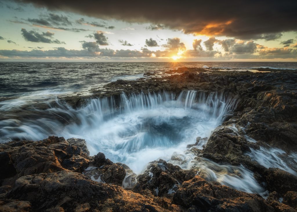 The blow hole