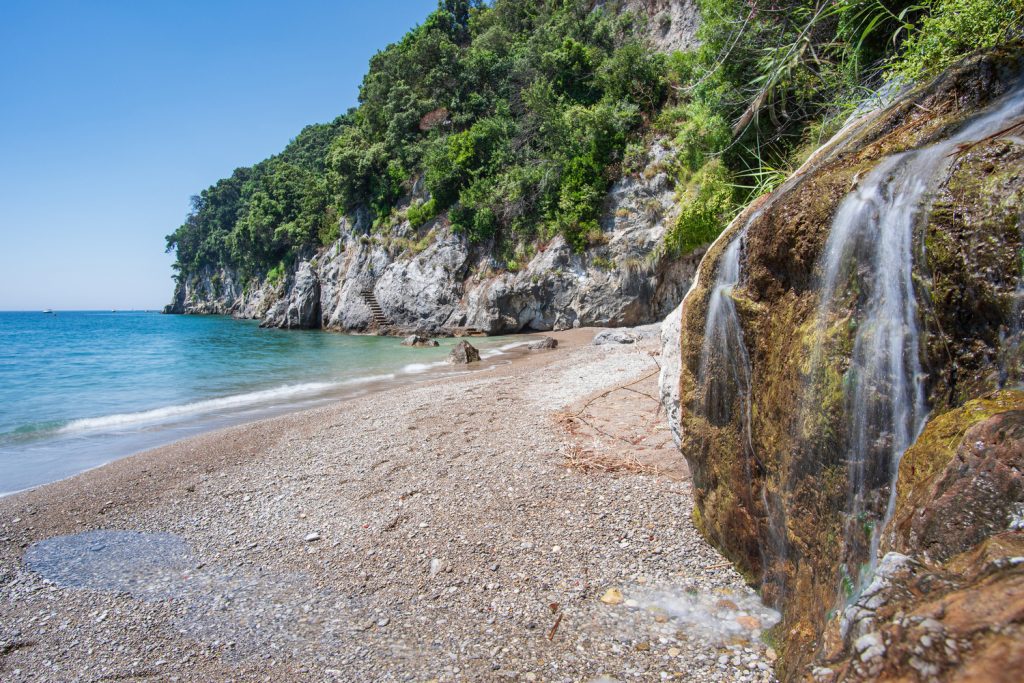 Spiaggia in Costiera