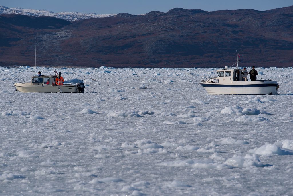 A pesca sul ghiaccio