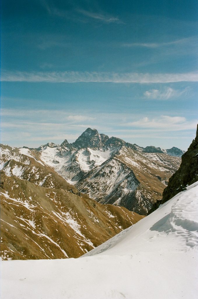 Monviso seen from the St-Véran path (aka de la cavale path)