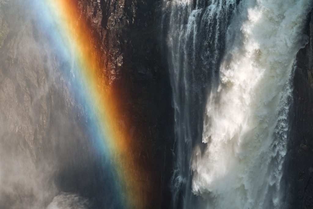 Rainbow at Victoria Falls
