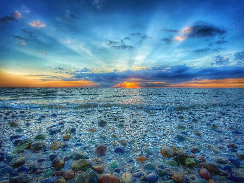Duck Harbor Sunset