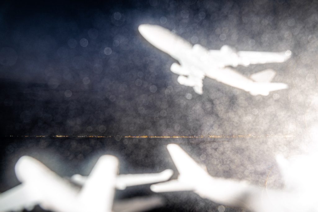 Planes at Denpasar airport