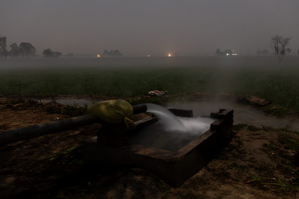 Irrigating a Wheat Farm