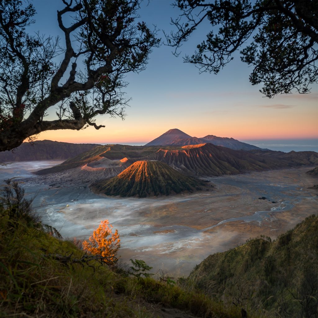 The Minimalist Mist of Bromo Caldera